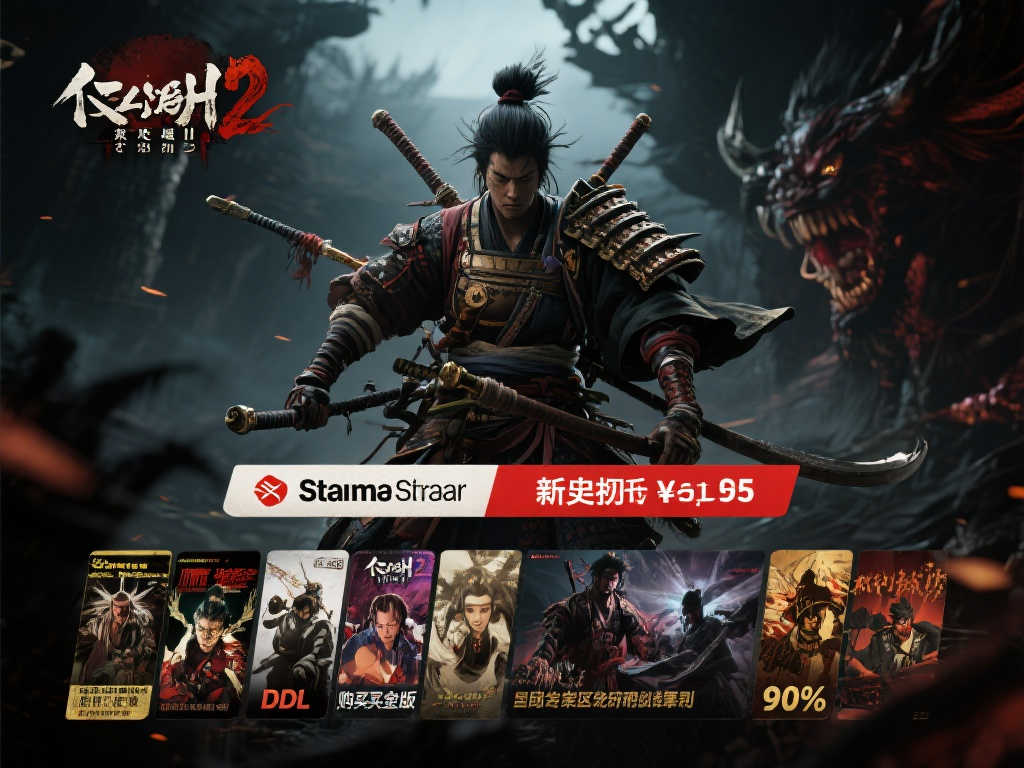 《仁王2》史无前例低价！《盟军敢死队》Steam新作首发9折优惠